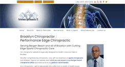 Desktop Screenshot of brooklynchiropractor.net